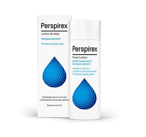 PERSPIREX FOOT LOTION Antyperspirant do stóp rollon 100 ml