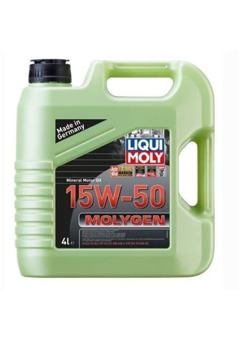 LIQUI Moly 15W50 Motor Yağı Molygen New Generation 4 Litre Fiyatları ve ...