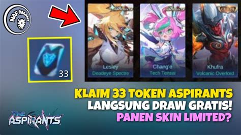 Klaim 33 Token Draw Gratis Aspirants Cara Draw Gratis Event The