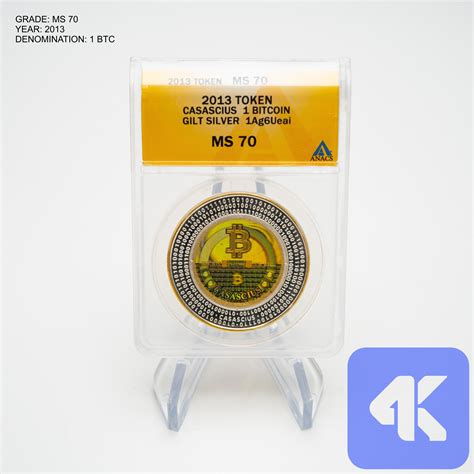 Rare 1 BTC Casascius Coin NFT Sells for 350% Above Peel Value On The 4K ...