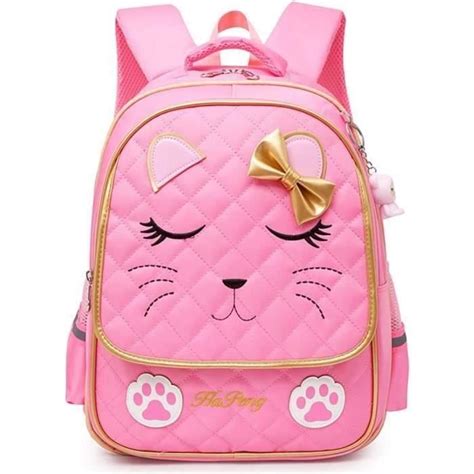 HAOPYOU Cartable Fille Primaire Sac Dos Scolaire Pour Fille Enfant