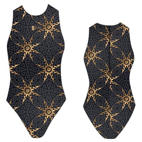 Bbosi Gold Star Womens Water Polo Suits Costume Waterpoloshop