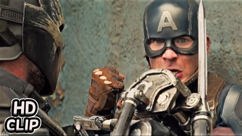 Captain America Vs Crossbones Fight Clip Captain America Civil