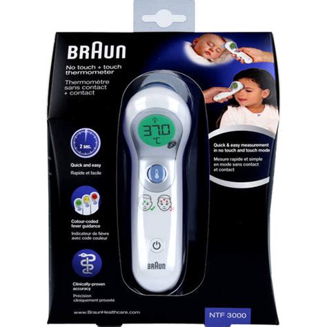 Braun Ntf No Touch U Stirnthermometer St