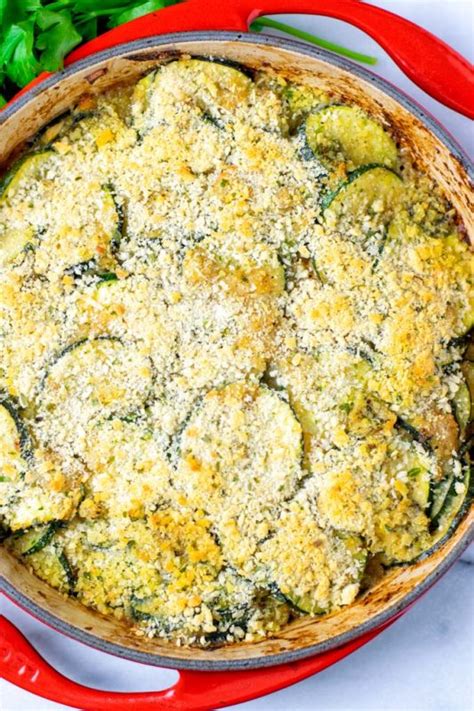 Zucchini Casserole Vegan Contentedness Cooking