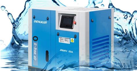 DENAIR безмасляный компрессор с водяной смазкой