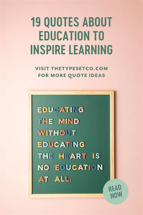 19 Quotes About Education to Inspire Learning – The Type Set Co.