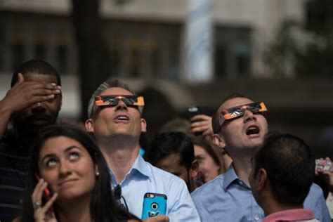 New Yorkers Search My Eyes Hurt At Record Levels After Solar Eclipse