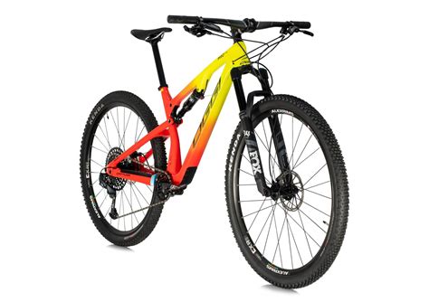 Bike Oggi Cattura Pro T 20 2021 Carbono Sram GX Vermelho Amarelo