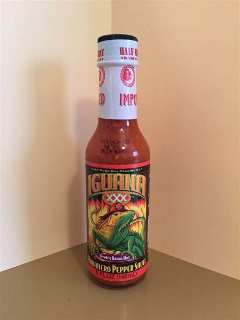 Iguana Xxx Pretty Damn Hot Habanero Hot Sauce Oz Scorched Lizard Sauces