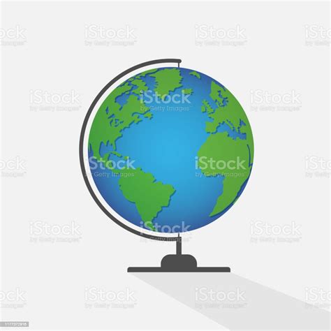 Globe Map Model Stock Illustration Download Image Now Business