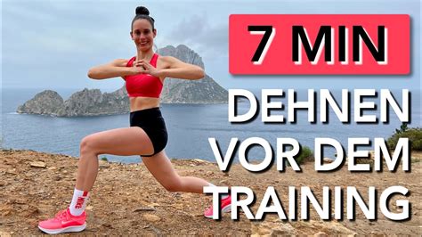 7 MIN RICHTIG DEHNEN VOR DEM JOGGEN TRAINING LAUFEN YouTube