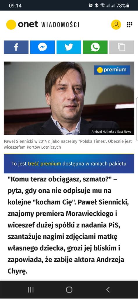 Wojciech Kussowski On Twitter Znajomy Premiera Tego Od