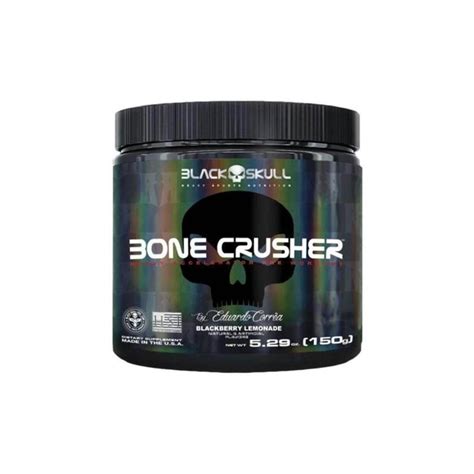 Bone Crusher 150gr Black Skull - Blackberry lemonade | Netshoes