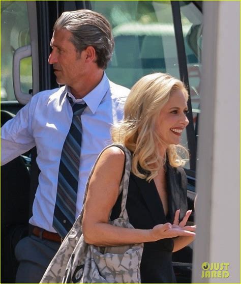 Patrick Dempsey Sarah Michelle Gellar Spotted Filming Dexter