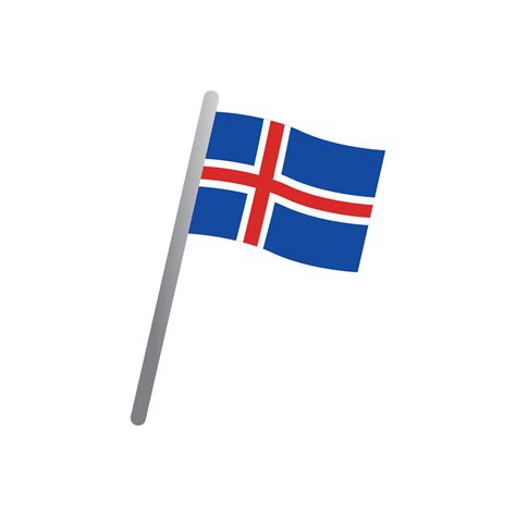 iceland flag icon vector 40973998 Vector Art at Vecteezy