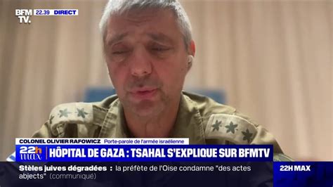 Intervention israélienne dans l hôpital Al Shifa Nous continuons à