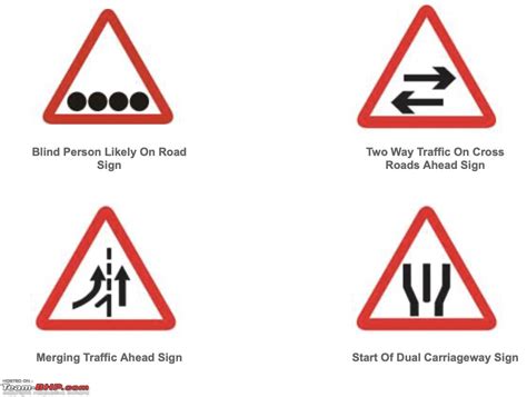 Road Markings And Signages Explained Team Bhp