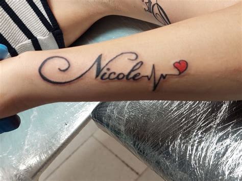 Nicole Name Tattoo Women Tattoos For Women Name Tattoo Half Sleeve