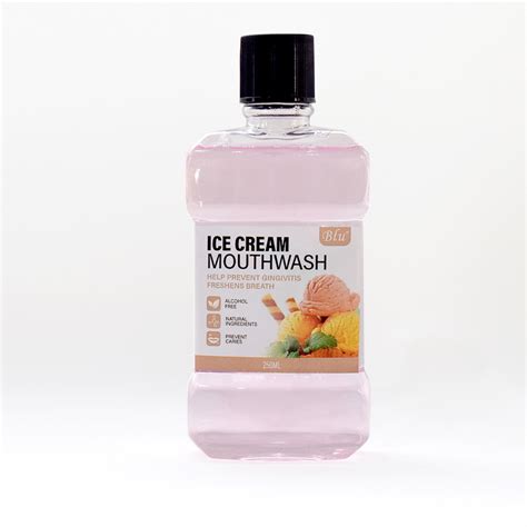 Alcohol Free Antibacterial Mouthwash 250ml Multi Flavors Mouthwash