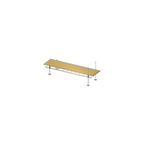 Fendock 6 Ft X 24 Ft Modular Truss Dock The Home Depot Canada