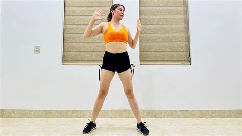 🔥 Hot 🔥 Reduction Of Belly Fat Quickly 25 Mins Aerobic Dance Workout Hoai Aerobic Youtube