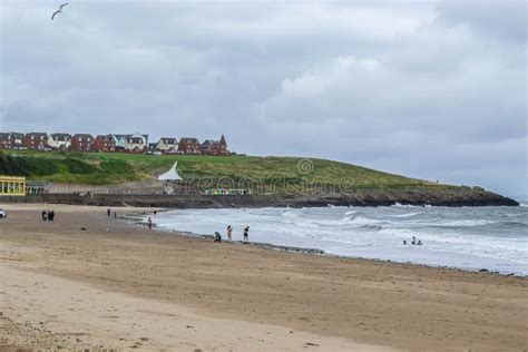 BARRY ISLAND, WALES - 7 August 2021: View of Barry Island Beach in ...