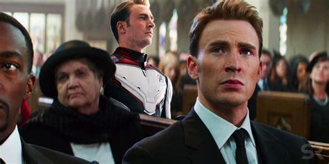 Old Captain America Was At Peggy Carter's Funeral In Civil War?