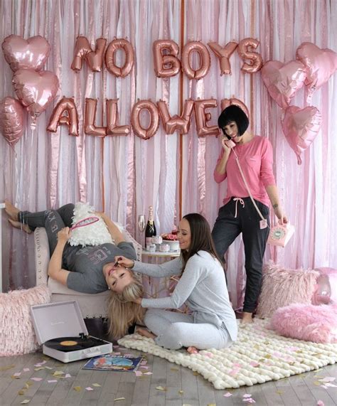 Galentines Day Pajama Party Pajama Party Sleepover Party