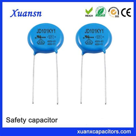 Factory wholesale high voltage ceramic capacitor 101K400VAC