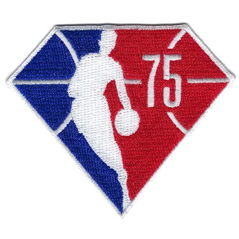 National Basketball Association NBA 75th Anniversary Logo Patch