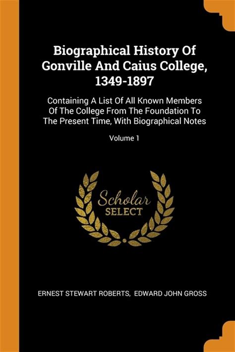 알라딘 Biographical History Of Gonville And Caius College 1349 1897