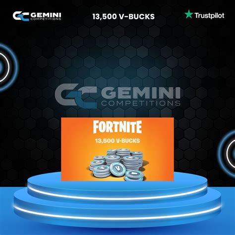 13,500 V-Bucks Fortnite - Gemini Competitions