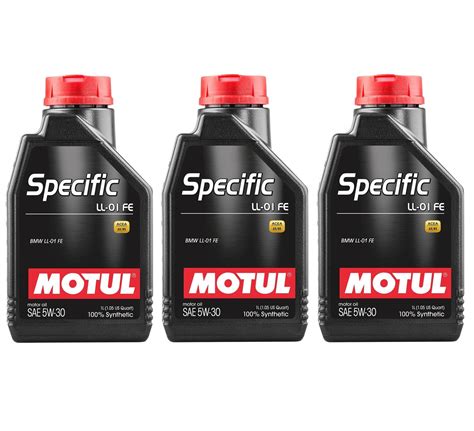 Motul Specific Ll 01 Fe 5w 30 3l Fully Synthetic Engine Motor Oil For