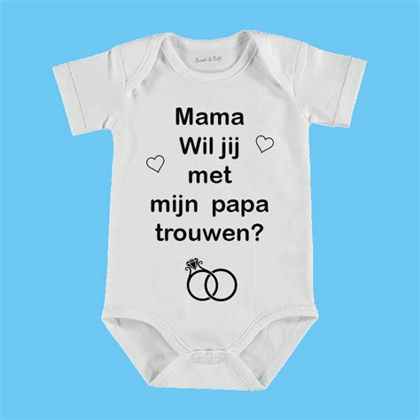 Rompertje Mama Wil Jij Met Mijn Papa Trouwen Tekst Shop Nl