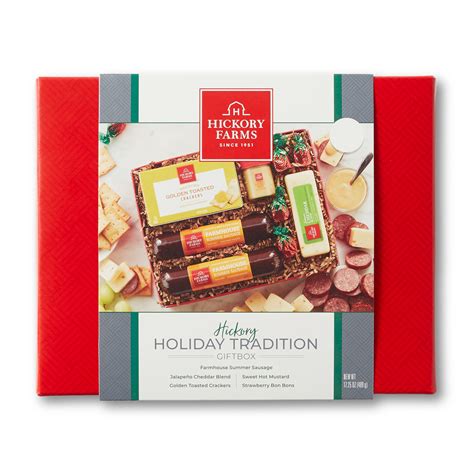 Hickory Farms Holiday Tradition T Box