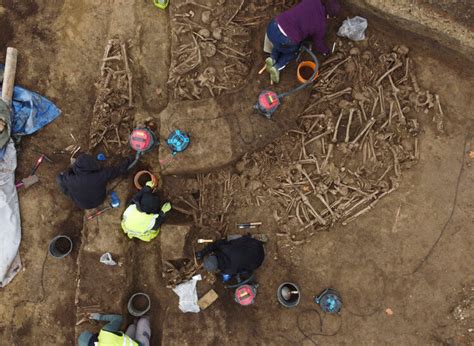 Mass Grave of Roman Soldiers Unearthed Beneath Soccer Field in Vienna ...