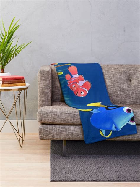 Finding Nemo Throw Blanket For Sale By Daniel Works Redbubble