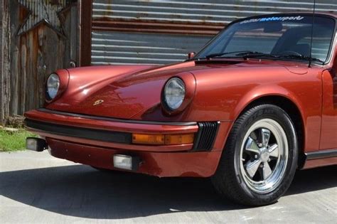 Porsche S Targa Rare Color Engine Rebuild Whale Tail