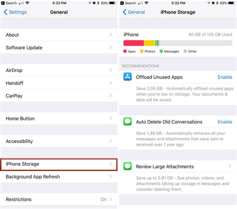 How to Save Space in iOS 11 With New Storage Features - MacRumors