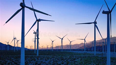 The Famous Windmills of Palm Springs California Aerial View - PALM ...