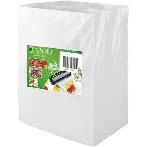 Wvacfre 300 Pint 6x10 Inch Food Saver Vacuum Cleners Seal Bag For Food