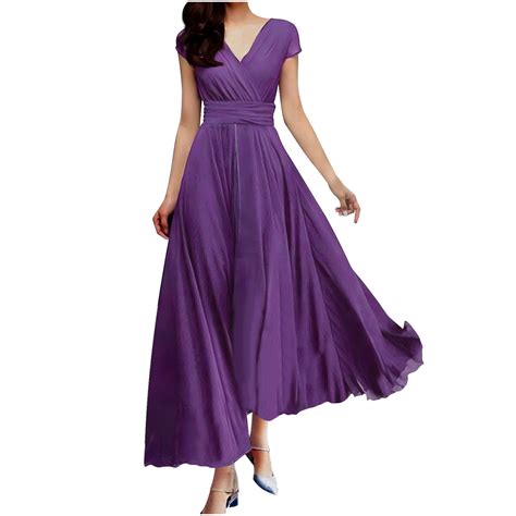 Womens Evening Gowns Long Elegant Bridesmaid Evening Cocktail Modest