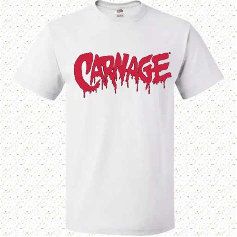 Camiseta Geek Marvel Carnage Carnificina Spiderman Homem Aranha Varios