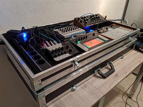 Diy Flightcase Finally Done 👾 Rsynthesizers