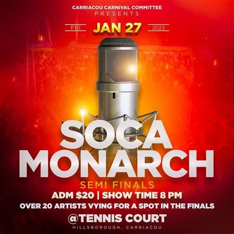 Soca Events - Soca Monarch Semi-Finals