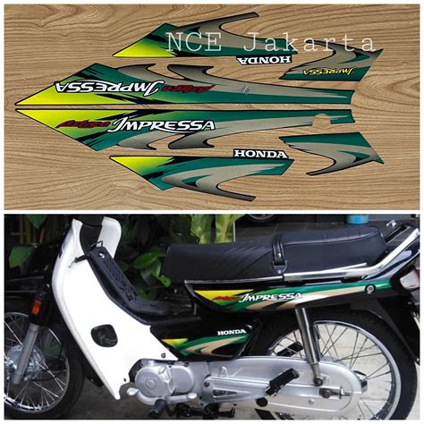 Stiker Striping Motor Astrea Impressa Hijau Lazada Indonesia