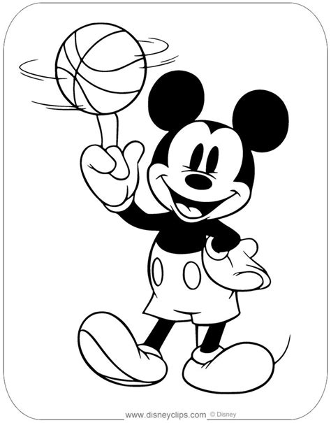 Classic Mickey | Mickey mouse coloring pages, Disney coloring pages ...