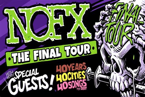 NOFX Final Tour Stops By San Diego, May 13th