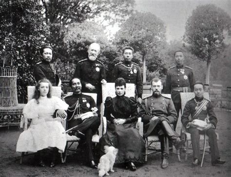 King Chulalongkorn In Russia 1897 With The Tsar Alexander Palace Grand Duchess Olga Tsar